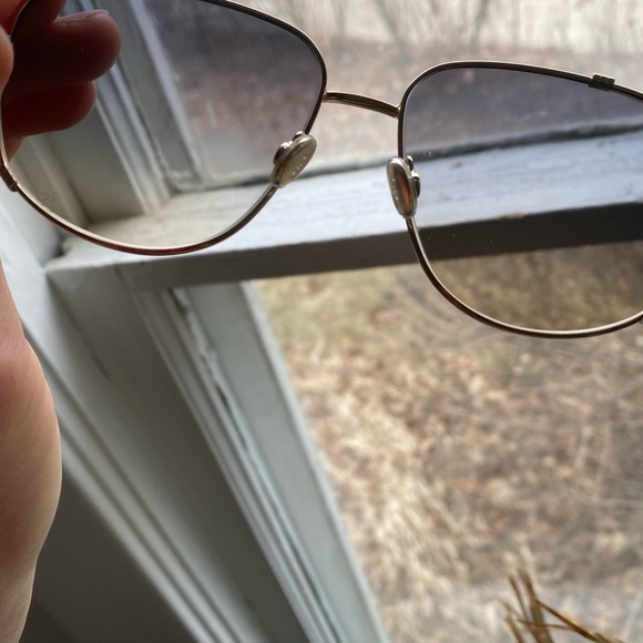Dior Monsieur rose Gold and Gray square metal Sunglasses main image 8